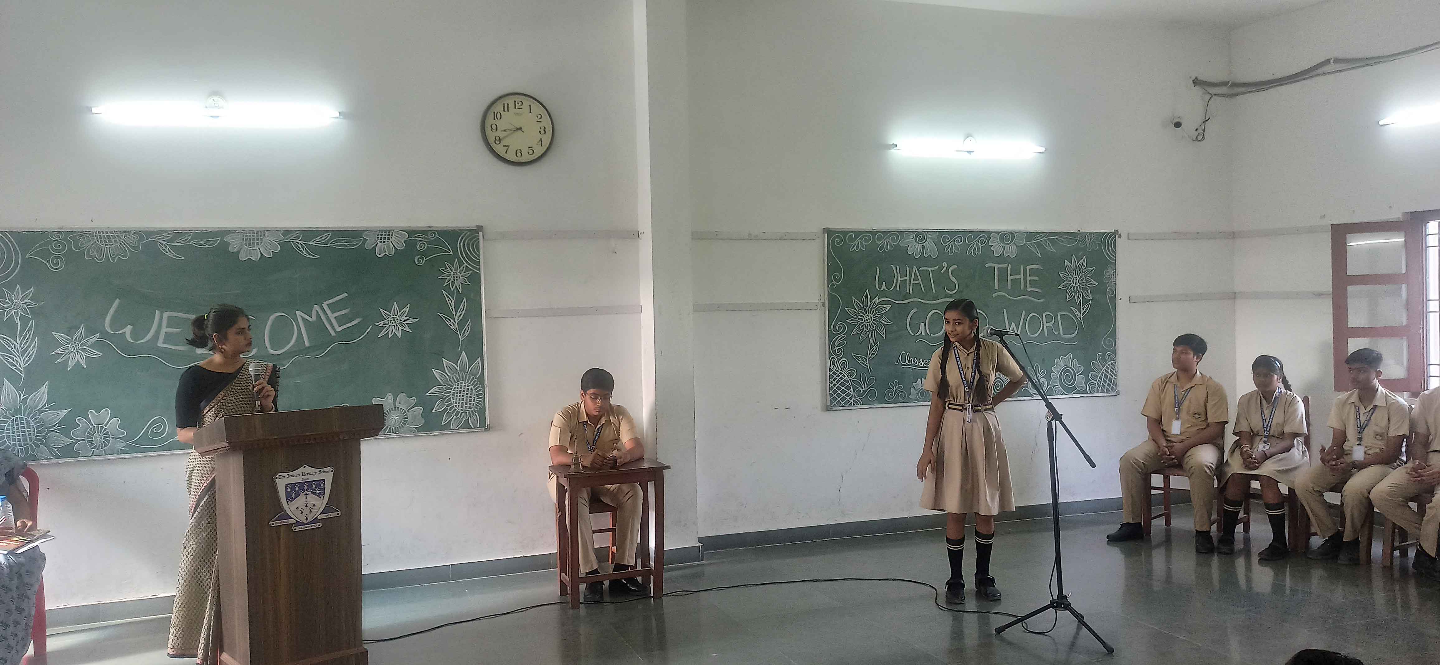  WHAT'S THE GOOD WORD